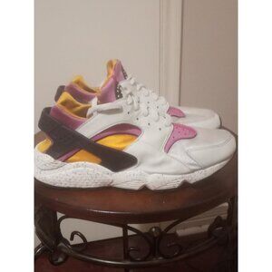 Nike Air Huarache DD1068-003 Light Bone Pink Fruit Salad Size 9.5 Mens Trainers